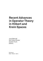 Recent Advances in Operator Theory in Hilbert and Krein Spaces