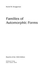 Families of Automorphic Forms