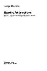 Exotic Attractors: From Liapunov Stability to Riddled Basins 