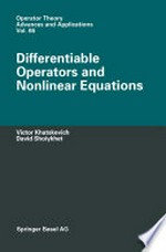 Differentiable Operators and Nonlinear Equations