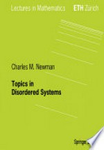 Topics in Disordered Systems
