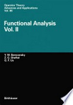 Functional Analysis: Vol.II 