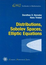 Distributions, Sobolev spaces, elliptic equations