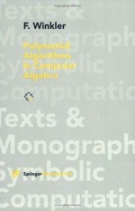 Polynomial algorithms in computer algebra