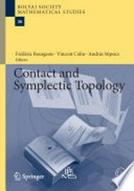 Contact and Symplectic Topology