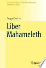 The Liber mahameleth: A 12th-century mathematical treatise