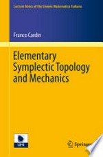 Elementary Symplectic Topology and Mechanics