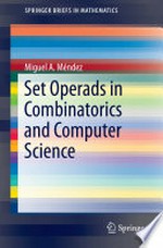 Set Operads in Combinatorics and Computer Science