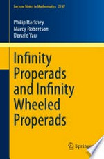 Infinity properads and infinity wheeled properads