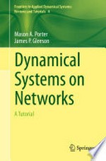 Dynamical Systems on Networks: A Tutorial /