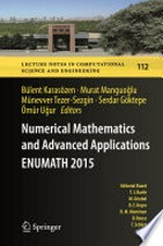 Numerical Mathematics and Advanced Applications ENUMATH 2015