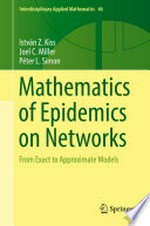 Mathematics of Epidemics on Networks: From Exact to Approximate Models 