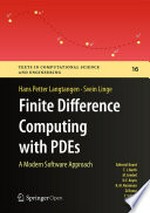 Finite Difference Computing with PDEs: A Modern Software Approach 