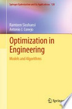 Optimization in Engineering: Models and Algorithms /