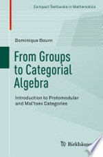 From Groups to Categorial Algebra: Introduction to Protomodular and Mal’tsev Categories