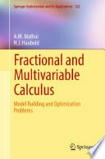 Fractional and Multivariable Calculus: Model Building and Optimization Problems 