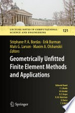 Geometrically Unfitted Finite Element Methods and Applications: Proceedings of the UCL Workshop 2016 /