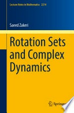 Rotation Sets and Complex Dynamics