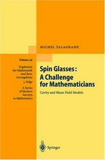 Spin glasses: a challenge for mathematicians : cavity and mean field models