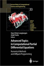 Advanced topics in computational partial differential equations: numerical methods and diffpack programming 