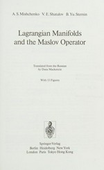 Lagrangian manifolds and the Maslov operator