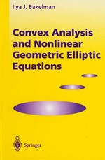 Convex analysis and nonlinear geometric elliptic equations 