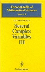 Several complex variables. Vol. 3: geometric function theory 