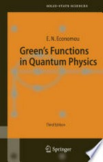 Green' s Functions in Quantum Physics