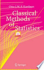 Classical Methods of Statistics: With Applications in Fusion-Oriented Plasma Physics 