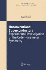 Unconventional Superconductors: Experimental Investigation of the Order-Parameter Symmetry