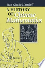 A history of Chinese mathematics