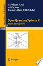 Open Quantum Systems III: Recent Developments