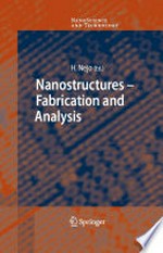 Nanostructures - Fabrication and Analysis