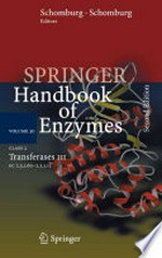 Springer Handbook of Enzymes. Vol. 30 : Class 2 · Transferases III EC 2.3.1.60-2.3.3.15