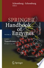 Springer Handbook of Enzymes. Vol. 31: Class 2 · Transferases IV EC 2.4.1.1-2.4.1.89