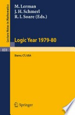 Logic Year 1979–80: The University of Connecticut, USA /