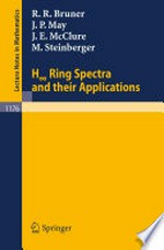 H∞ Ring Spectra and their Applications