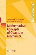 Mathematical concepts of quantum mechanics 