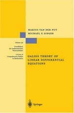 Galois theory of linear differential equations