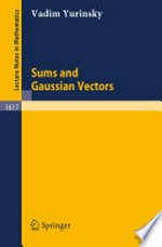 Sums and Gaussian Vectors
