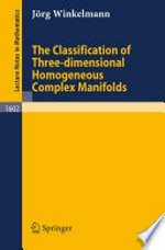 The Classification of Three-Dimensional Homogeneous Complex Manifolds