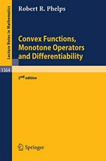 Convex functions, monotone operators and differentiability 
