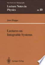 Lectures on integrable systems
