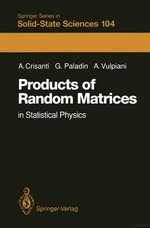 Products of random matrices in statistical physics