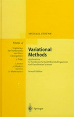 Variational methods: applications to nonlinear partial differential equations and Hamiltonian systems