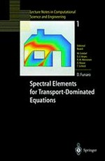 Spectral elements for transport-dominated equations