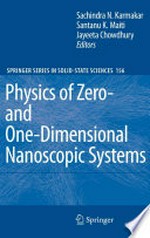 Physics of Zero- and One-Dimensional Nanoscopic Systems