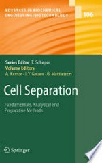 Cell separation: Fundamentals, Analytical and Preparative Methods