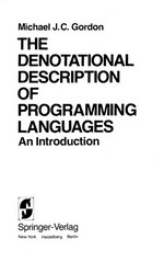 The denotational description of programming languages: an introduction
