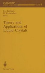 Theory and applications of liquid crystals